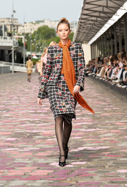 Look 25&nbsp;du d&eacute;fil&eacute; Chanel haute couture automne-hiver 2023-2024