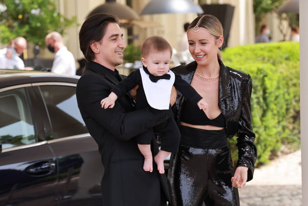 Natalia Zakharova Osmann, son mari Murad et leur b&eacute;b&eacute;&nbsp;: Photo de famille