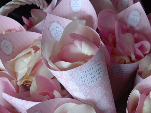 Des cônes pour pétales par Mission Mariage