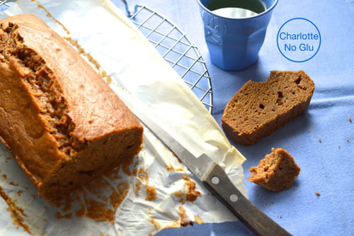 Cake à la banane sans gluten, sans lait et sans oeuf