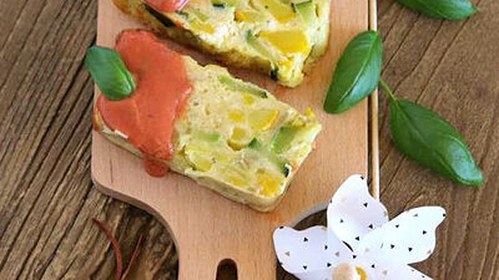 Flan de courgettes