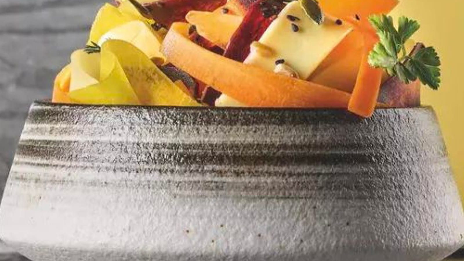 Salade de carottes au Beaufort