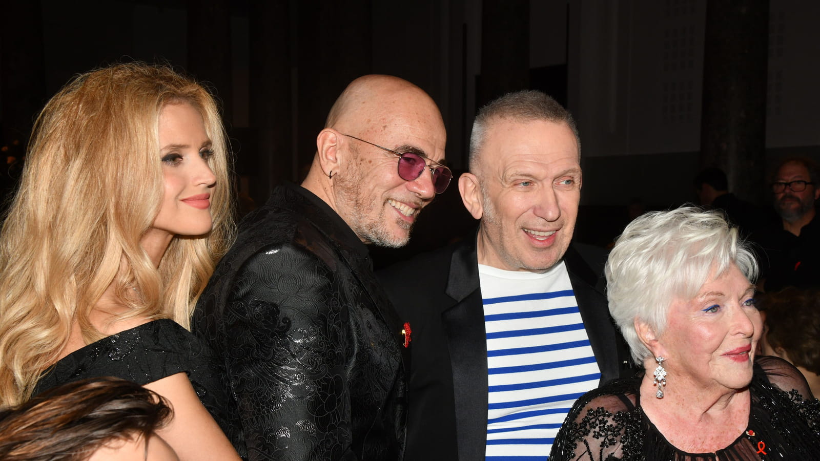 Pascal Obispo, Jean-Paul Gaultier et Line Renaud