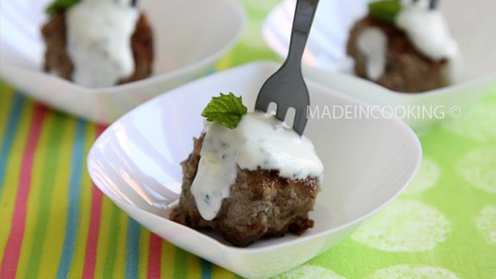 Boulettes à la menthe