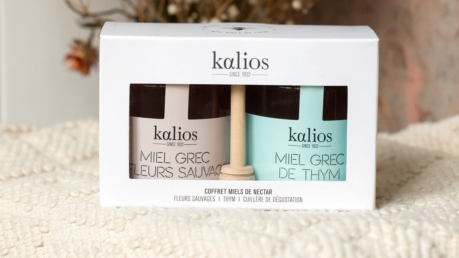 Un coffret de miels Kalios