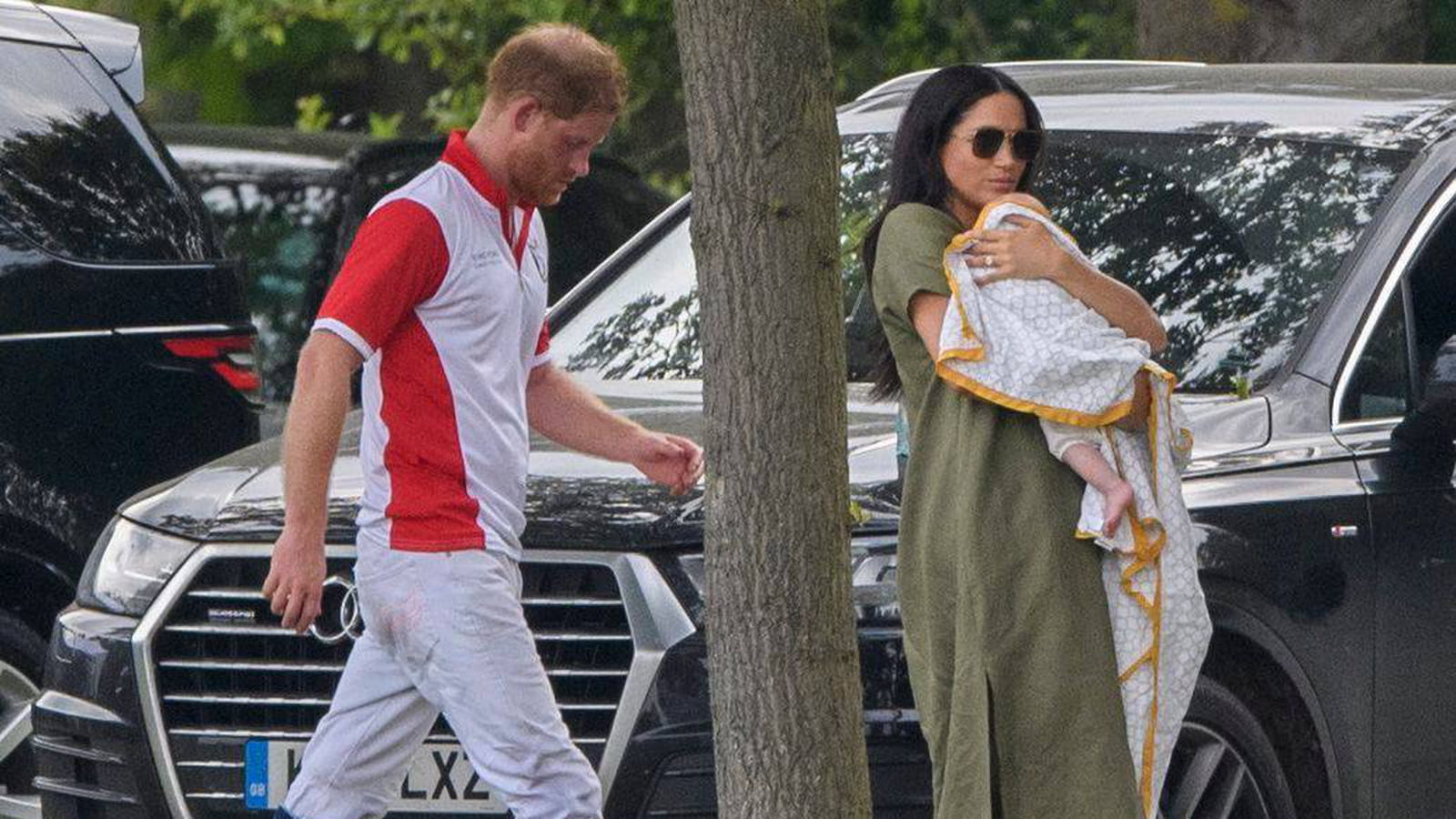 Le prince Harry, Meghan Markle, Archie Mountbatten-Windsor