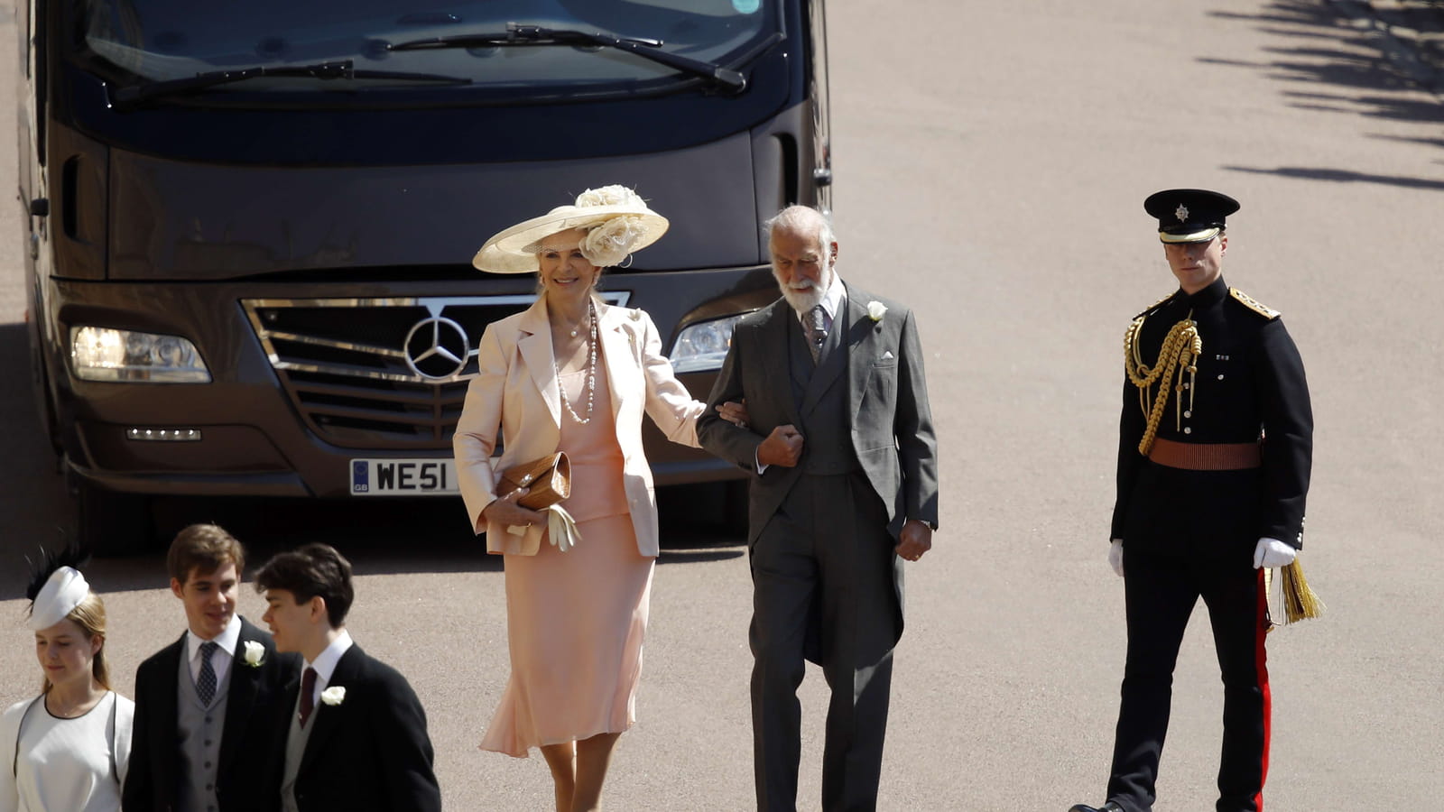 Le prince Michael de Kent et Marie-Christine von Reibnitz