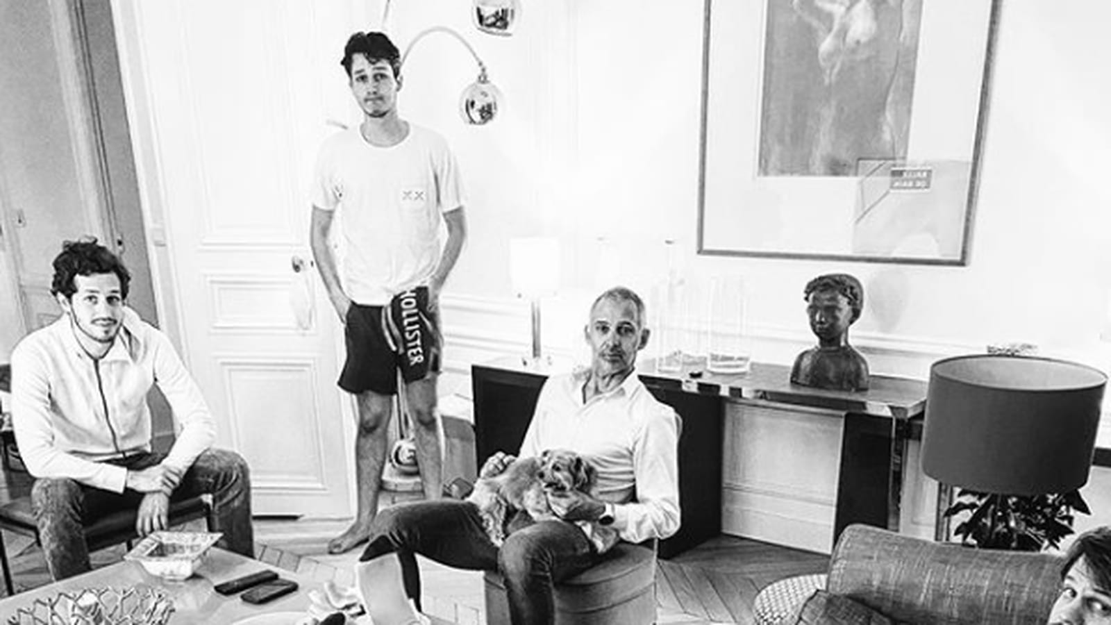 Giacomo Belmondo, Victor Belmondo, Paul Belmondo et Alessandro Belmondo