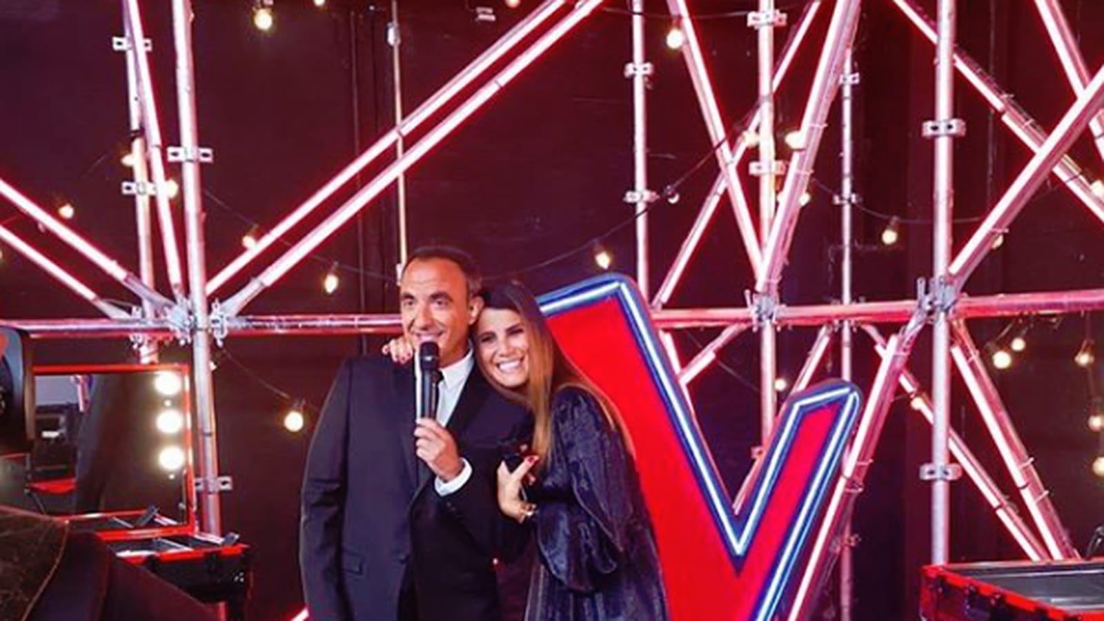 Nikos Aliagas et Karine Ferri
