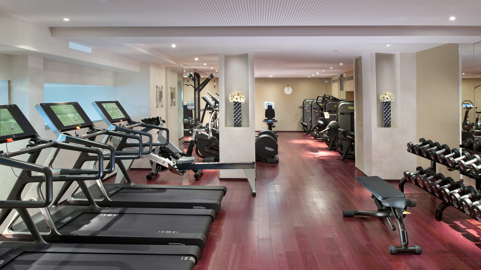 La salle fitness