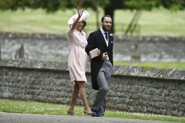 Carole et James Middleton