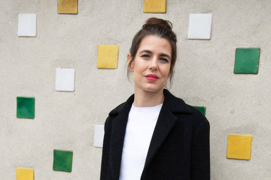 Le chignon rapide de Charlotte Casiraghi