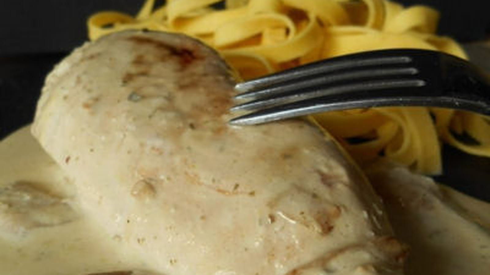 Poulet et sa sauce au Boursin ails et fines herbes