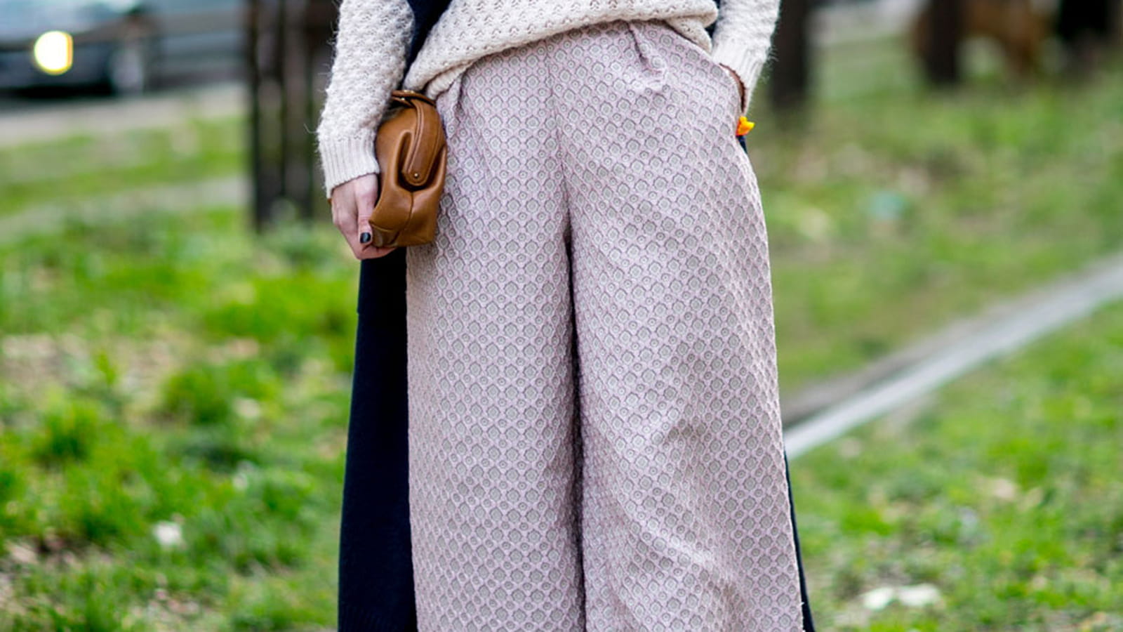 Pantalon ample