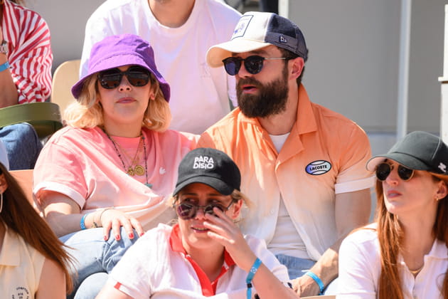 Alysson Paradis et Guillaume Gouix&nbsp;: les amoureux aper&ccedil;us &agrave; Roland-Garros