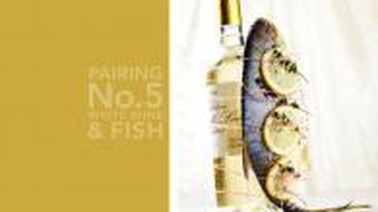 Vin blanc et poisson