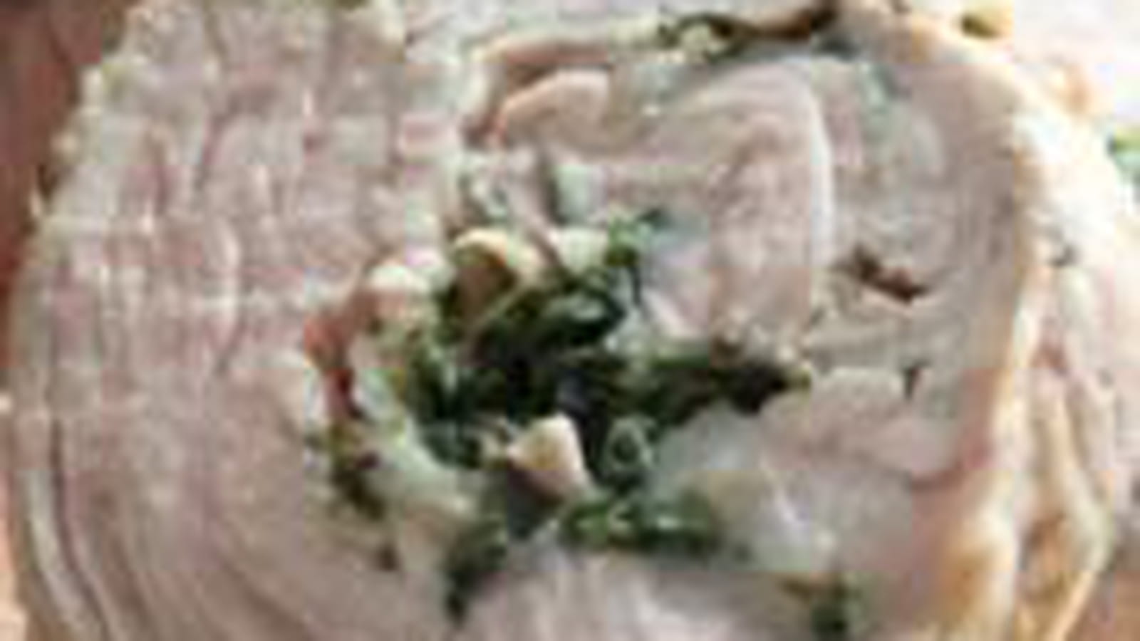 Rôti de veau farci aux épinards