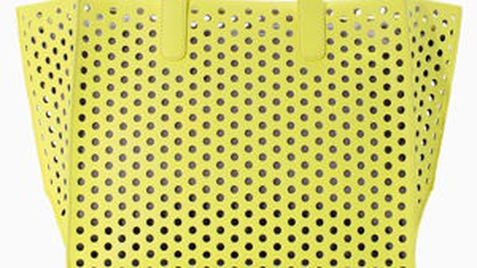 Sac grand format perforé de Zara