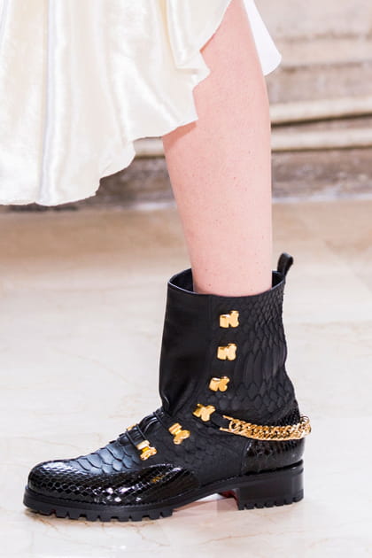 Boots du d&eacute;fil&eacute; Bouchra Jarrar