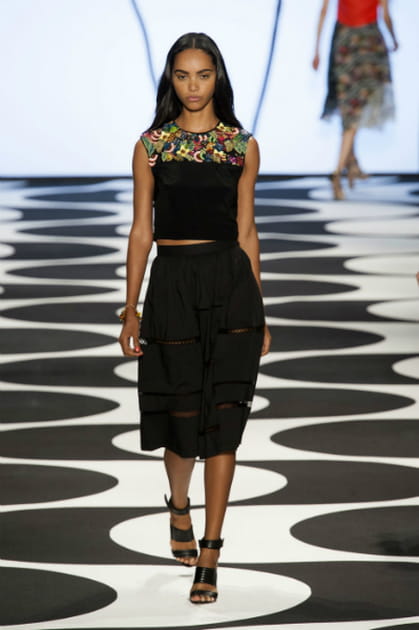 Le d&eacute;fil&eacute; Nicole Miller