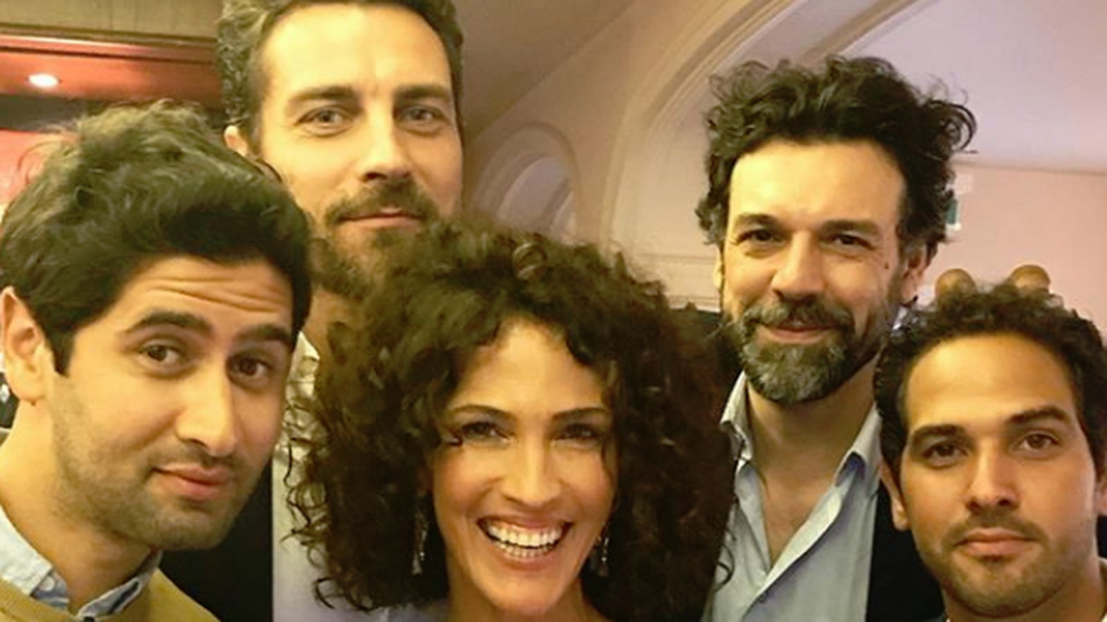 Mayel Elhajoui, Cyril Garnier, Linda Hardy, Erik Stouvenaker et Samy Gharbi