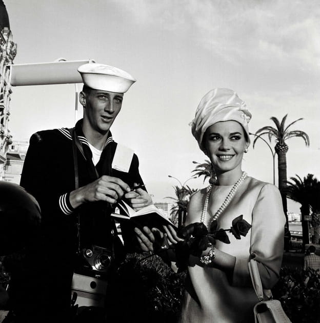 Natalie Wood au Festival de Cannes en 1962