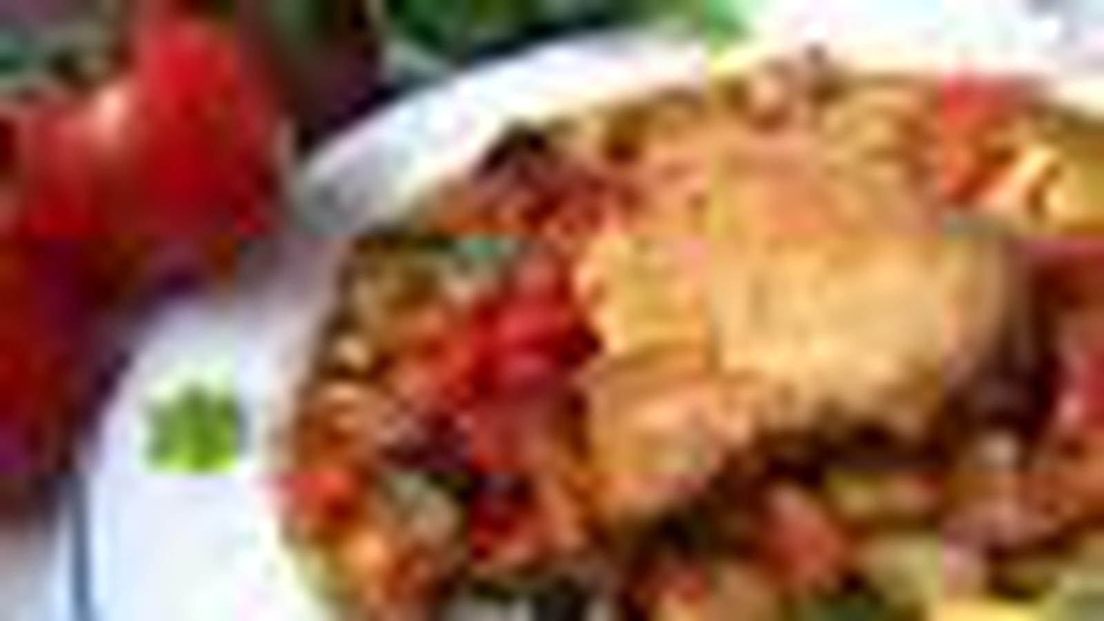 Poulet en ratatouille