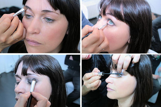 Un regard charbonneux