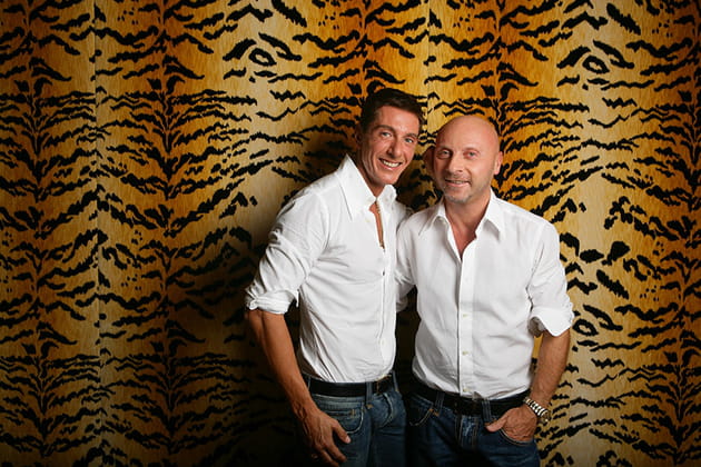 Domenico Dolce et Stefano Gabbana &agrave; Milan en mars 2015&nbsp;