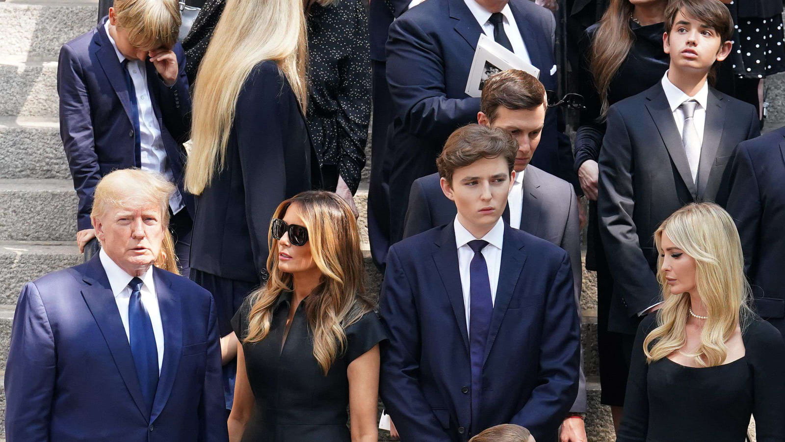 Donald Trump, Melania Trump, Barron Trump et Ivanka Trump
