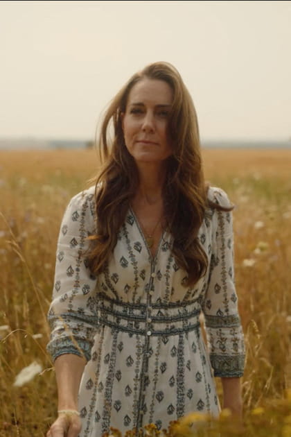Kate Middleton en robe bohème