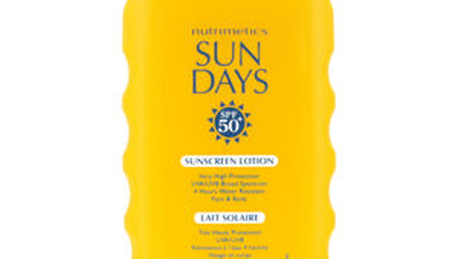 Lait solaire SPF 50 de Nutrimetics
