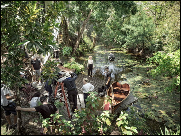 Shooting de Julia Garner&nbsp;: ambiance