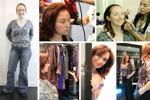 La journée relooking d'Amandine
