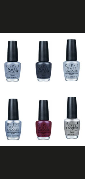 Vernis &agrave; ongles inspir&eacute;s du film 50 nuances de Grey d&rsquo;O.P.I