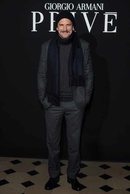 Guillaume Canet au d&eacute;fil&eacute; Giorgio Armani Priv&eacute;
