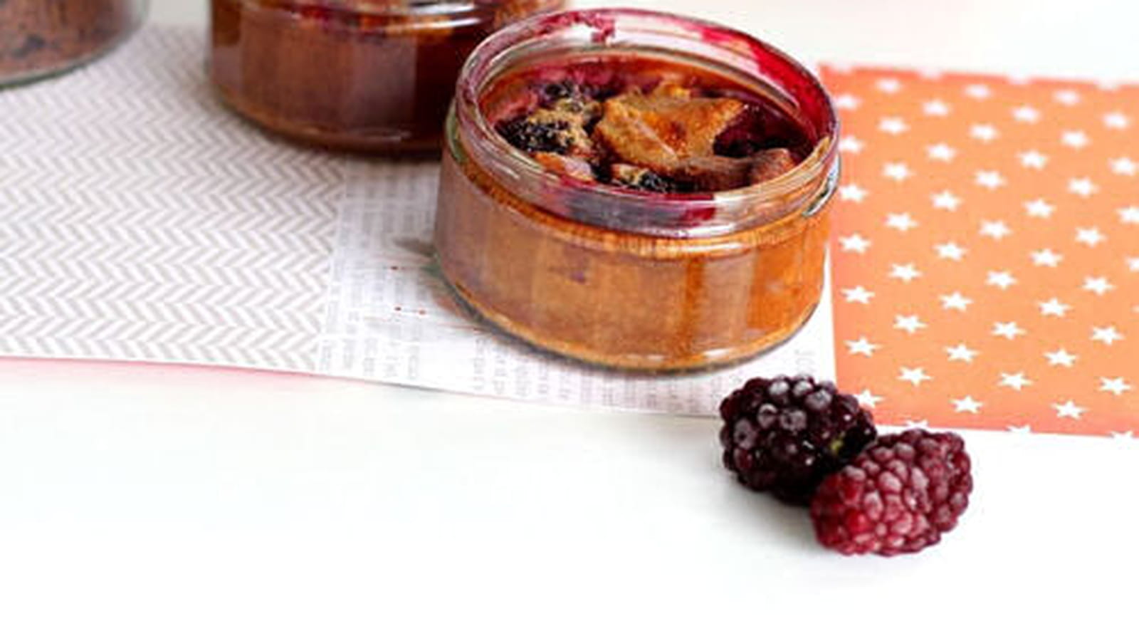 Clafoutis abricots et mûres
