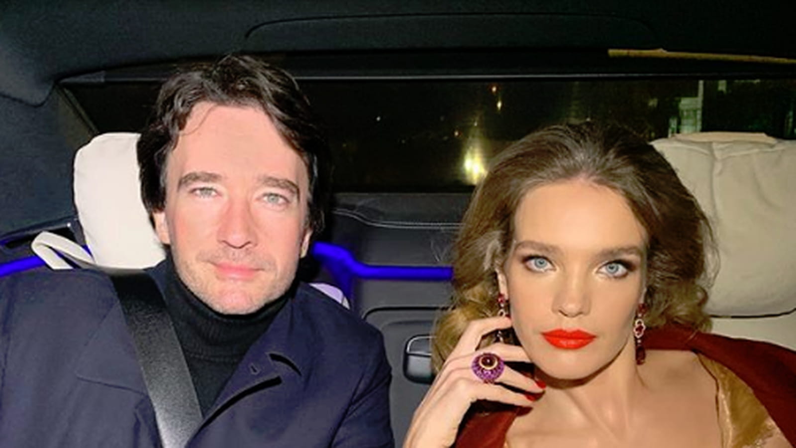 Natalia Vodianova et Antoine Arnault