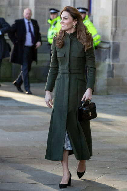 TOP : Kate Middleton manteau long