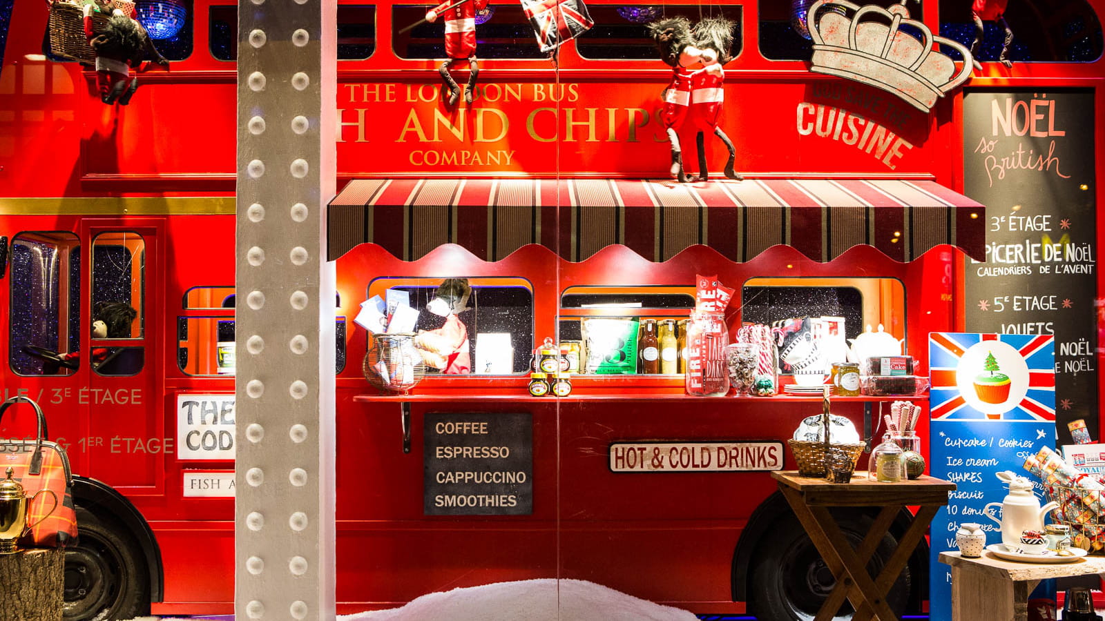 Noël "so british" au BHV