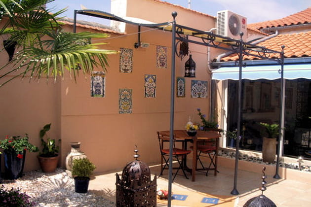 La terrasse exotique