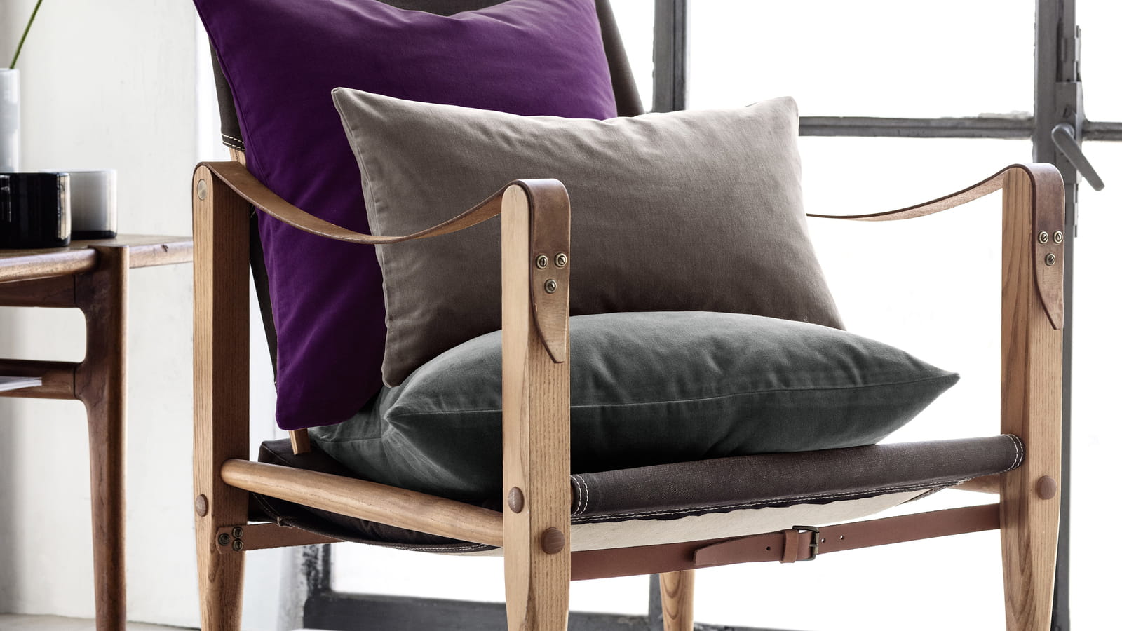 Coussin velours