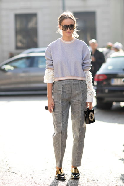 Le pantalon &agrave; pinces