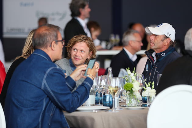 Alex Lutz et Philippe Rozier à table