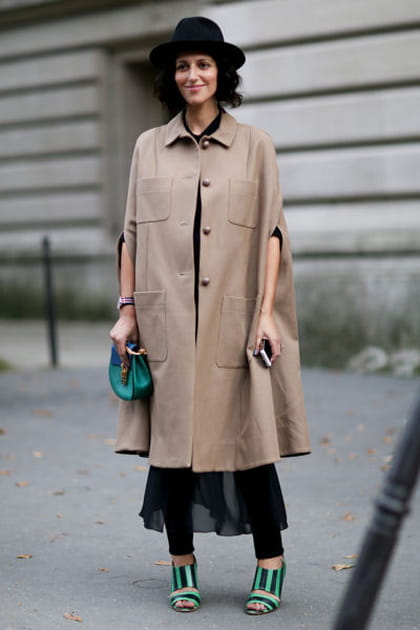 Street looks fashion week Paris&nbsp;: tout en longueur
