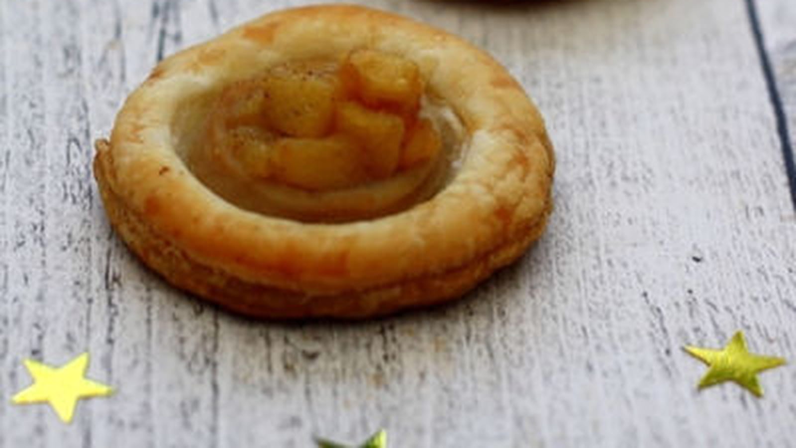 Feuilletés apéritifs au boudin blanc et aux pommes