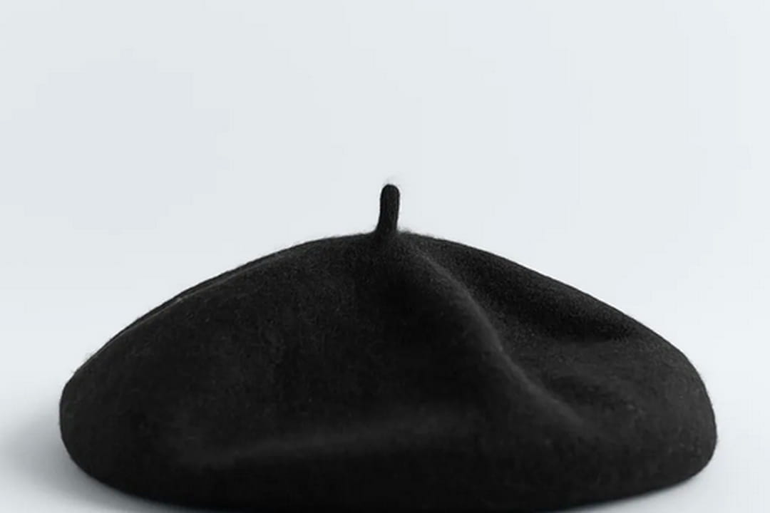 Béret en laine de Zara