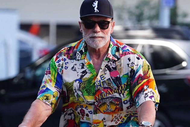 Arnold Schwarzenegger, color&eacute;