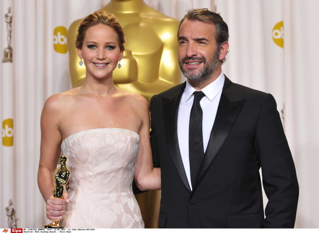 A la soir&eacute;e des Oscars avec Jennifer Lawrence, en 2013