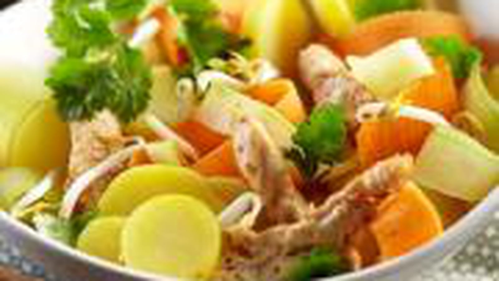 Salade asiatique de Ratte du Touquet